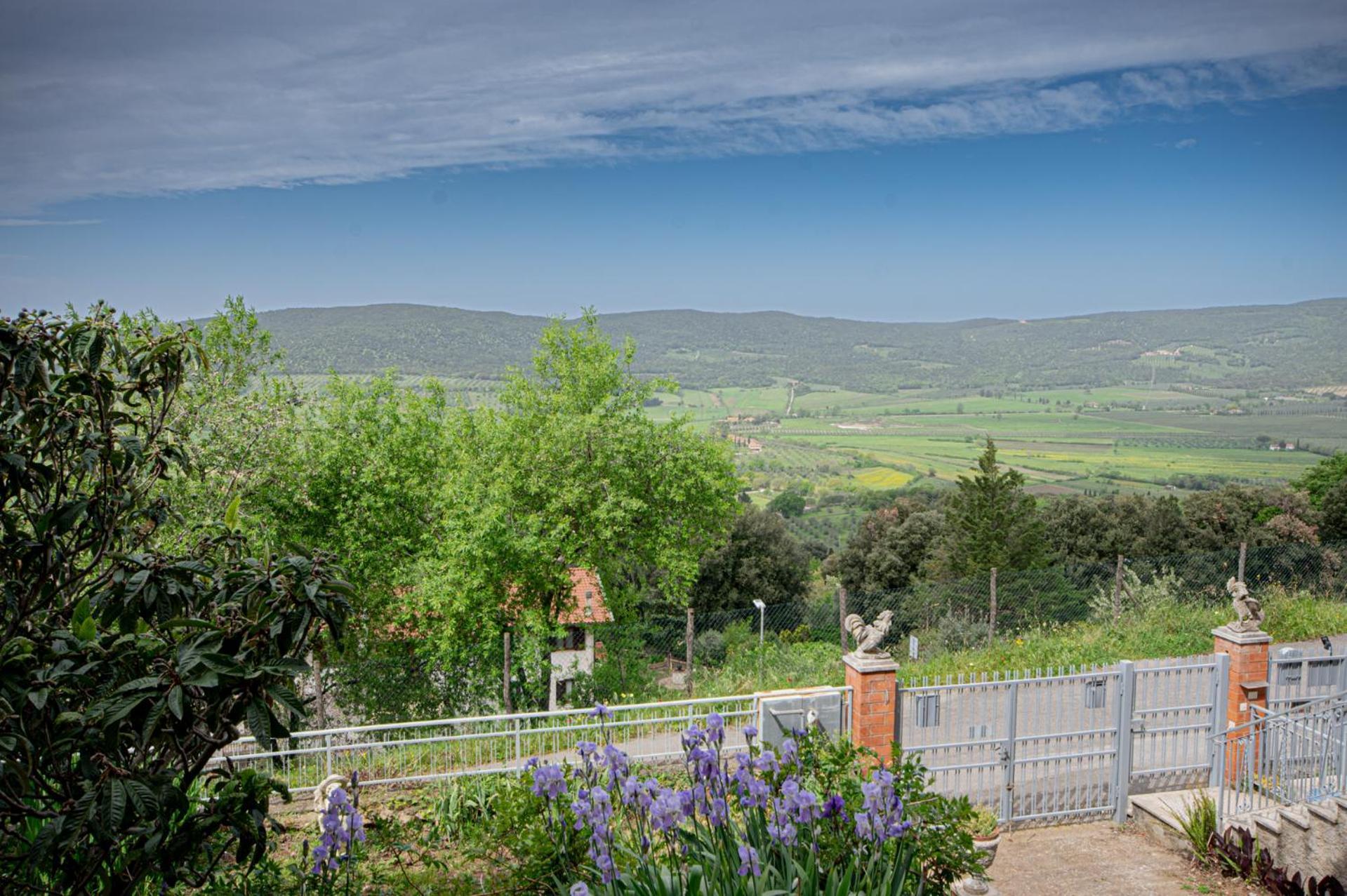 Villa Panoramica Garden Bike Масса-Мариттима Экстерьер фото